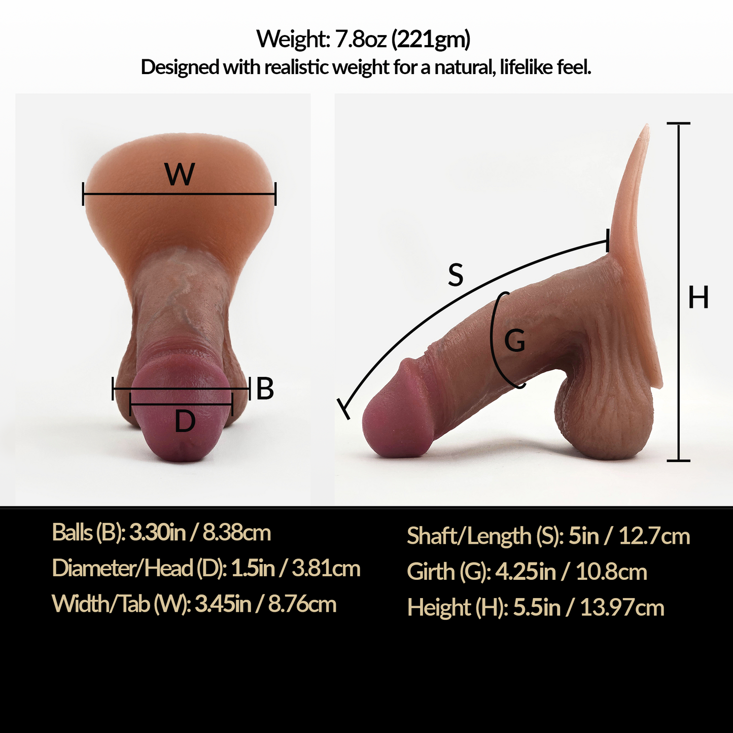 Mr. Stealth Soft Packer - Flesh Tone Imperfect